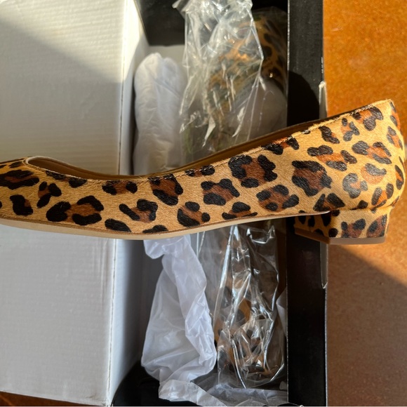 J. Crew Shoes - J Crew Lily Lepard Calf Haircovered, low heel, rounded toe